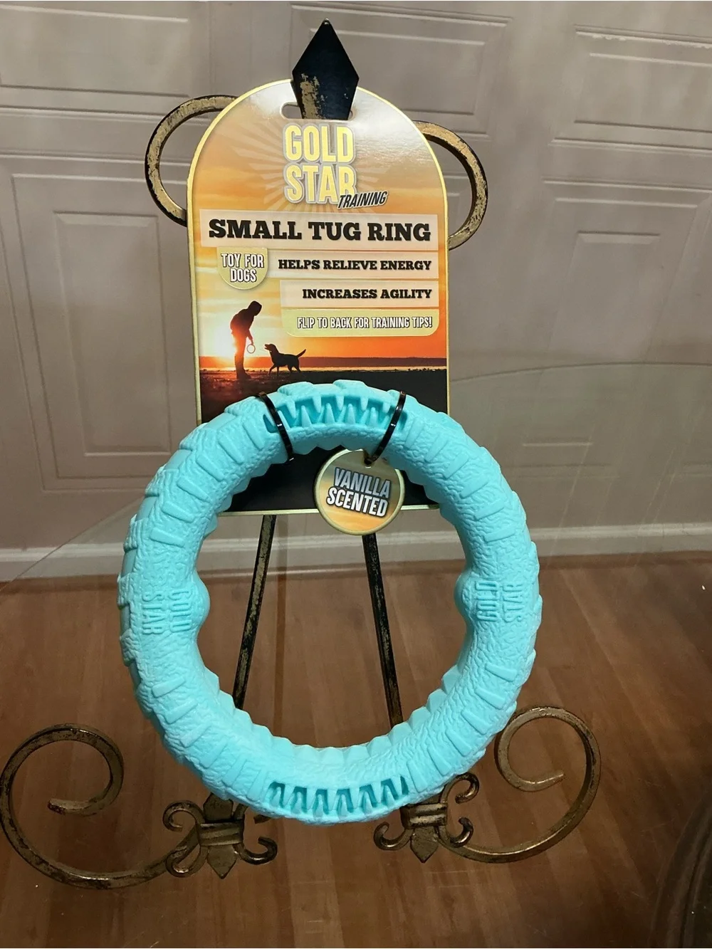 Brand New Gold Start Small Tug Ring 6-inch Vanilla Scented